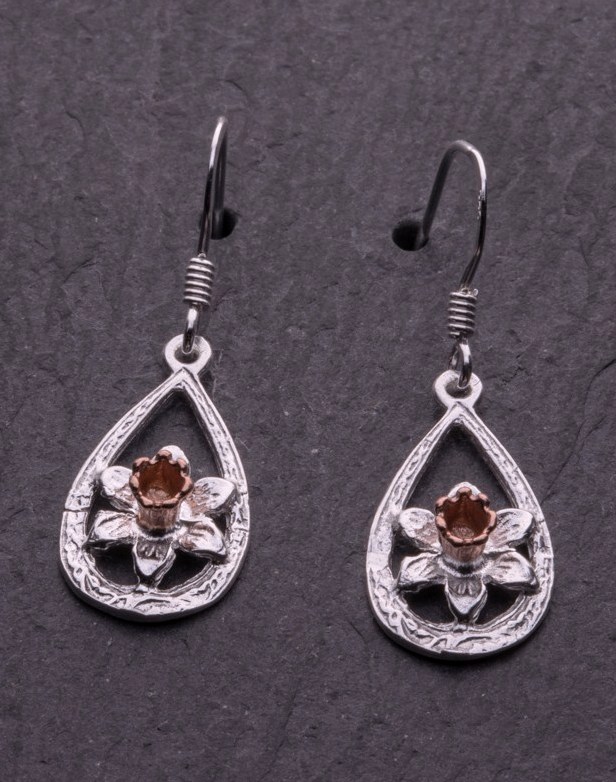 Rose Gold Pendant - Celtic & Welsh Jewellery