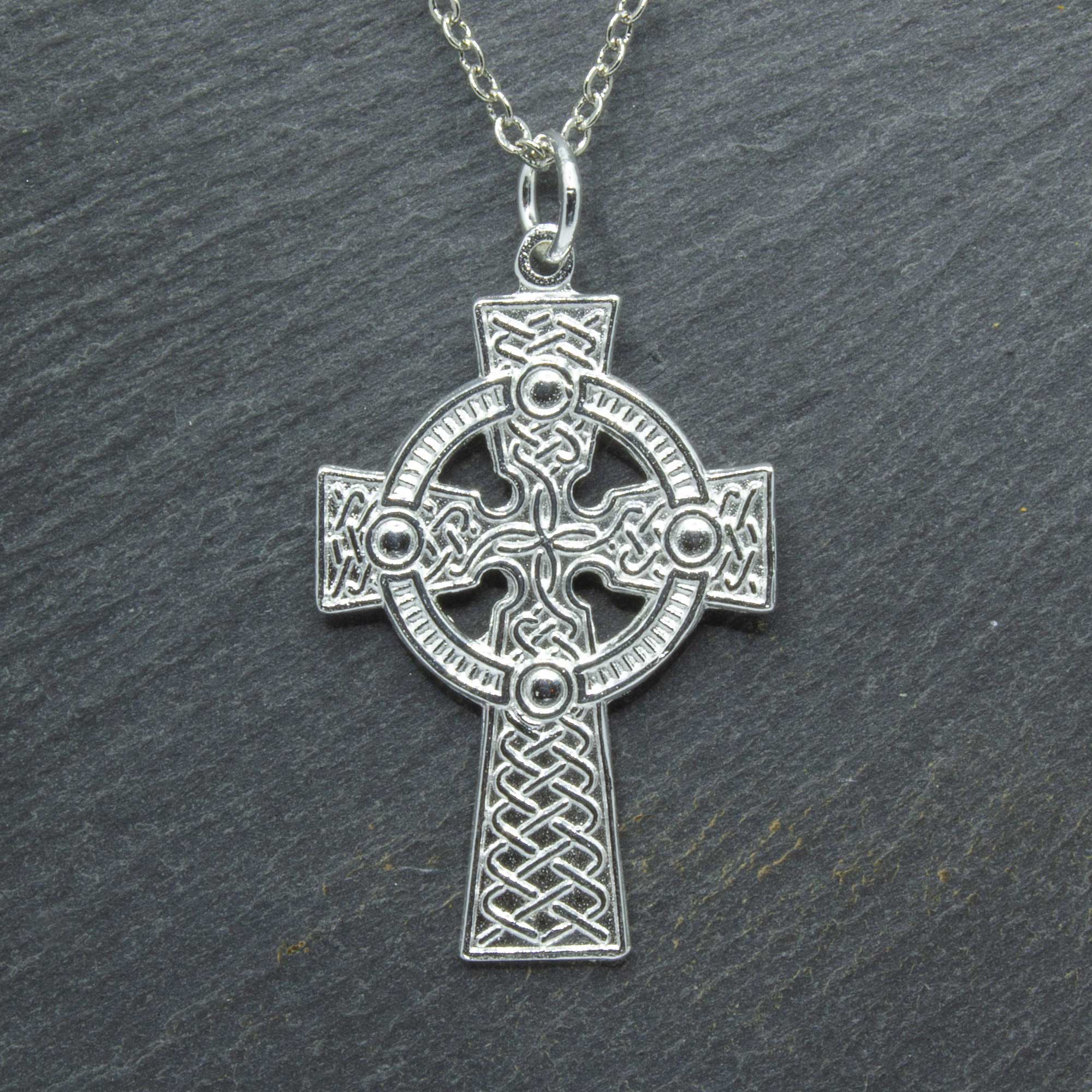 Cross Pendant - Celtic & Welsh Jewellery